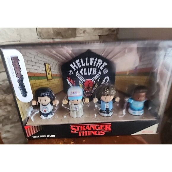 Fisher-Price Little People Collector Stranger Things Set- Hellfire Club - Picture 2 of 11